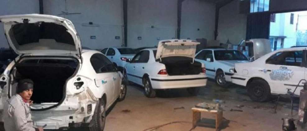 صافکاری و نقاشی خودرو